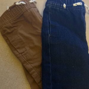 Garanimals Brown and Blue Kids Jeans